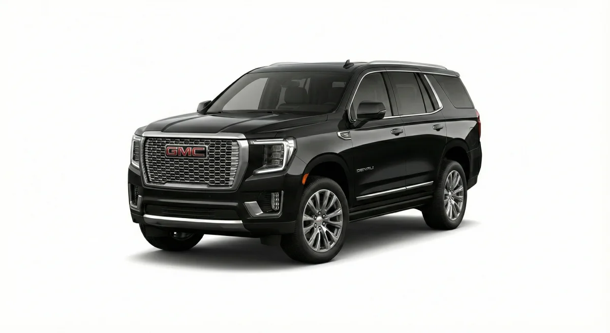 GMC Yukon luxury SUV for chauffeur service in Saudi Arabia